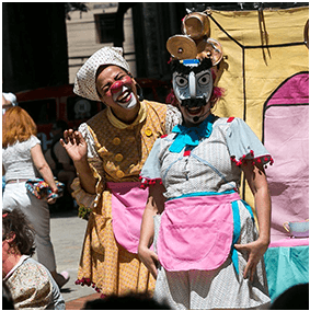 apresentação teatral